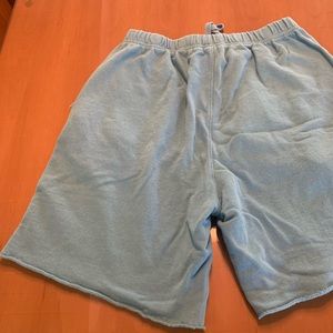 ATM Cotton sweat shorts blue s/p